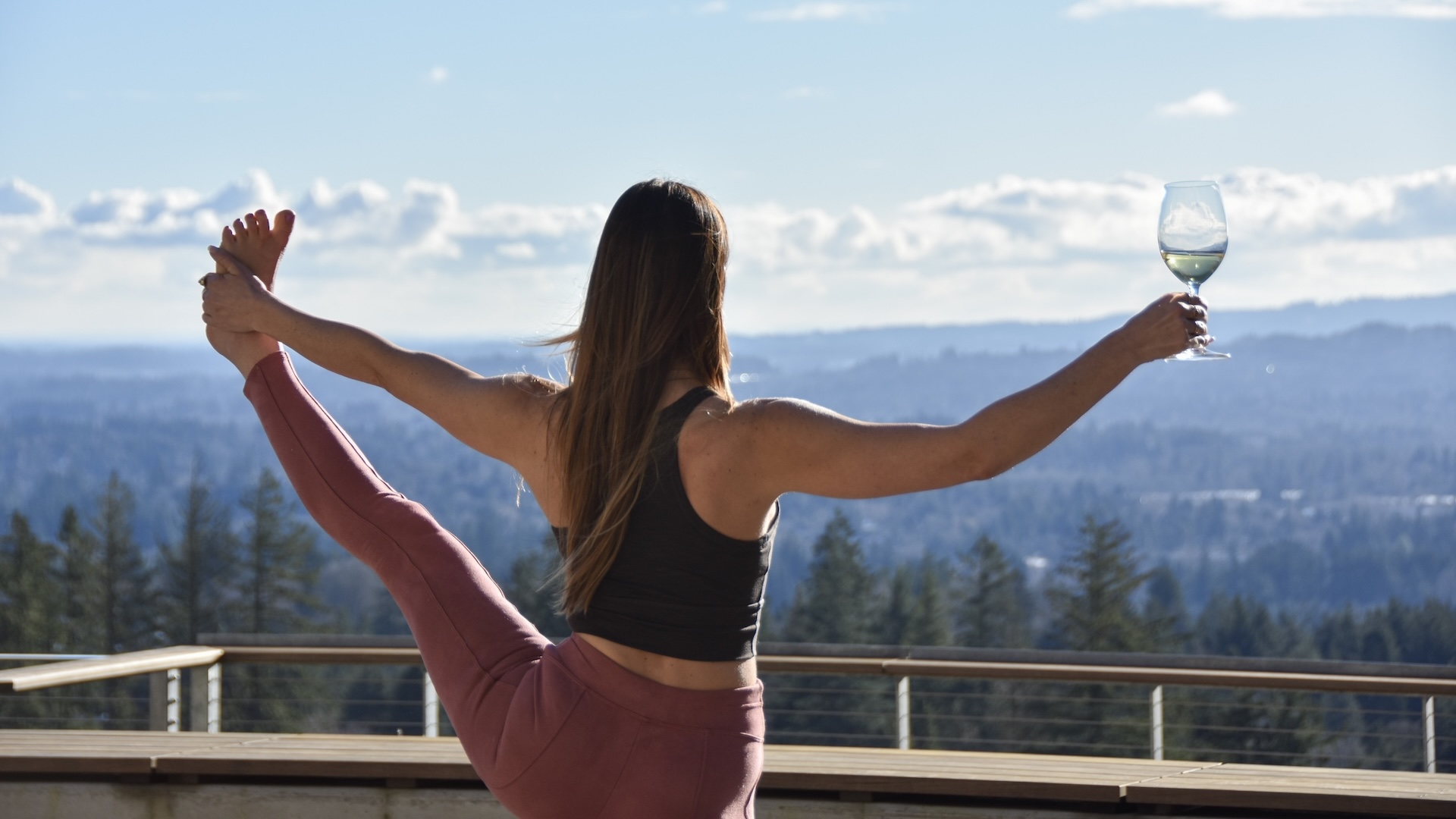Flow + Sip – Yoga on the Terrace at Amaterra