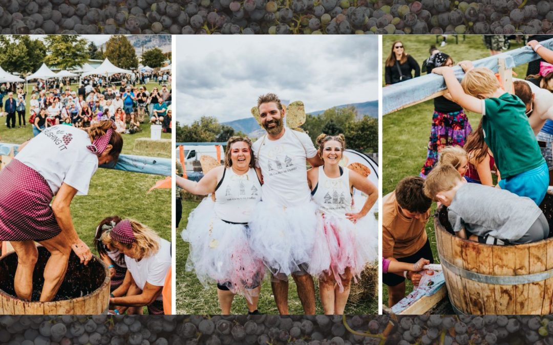 Registration Opens for Oliver Osoyoos Wine Country’s Annual Grape Stomp
