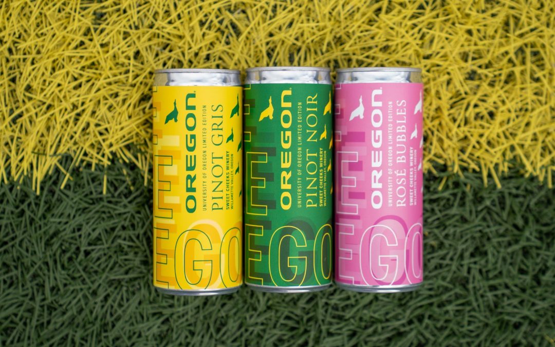 Game Day Just Got More Oregon: University of Oregon & Sweet Cheeks Winery Launch Official Duck-Branded Canned Wines 