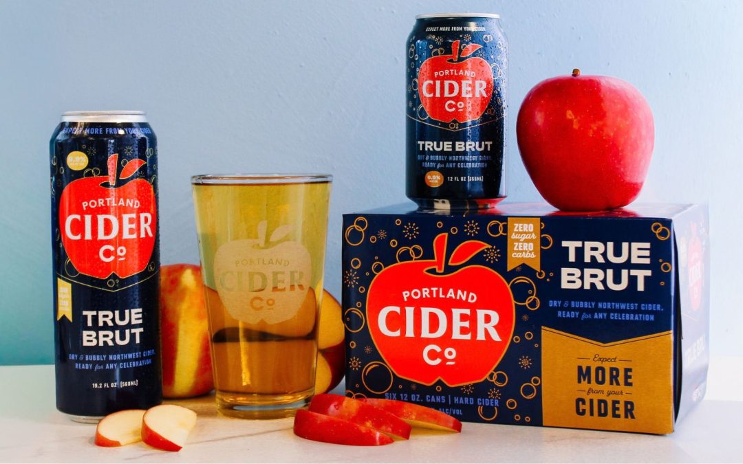 Portland Cider’s True Brut Gets a Fresh Look and a New Six-Pack